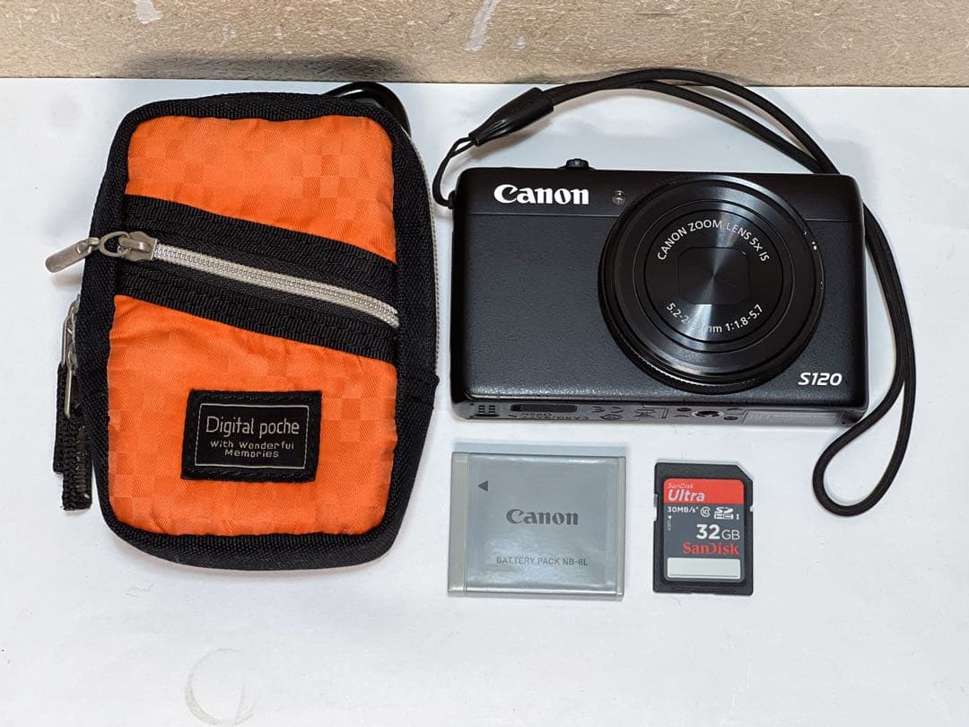 Canon S120 コンパクトデジタルカメラ ブラック