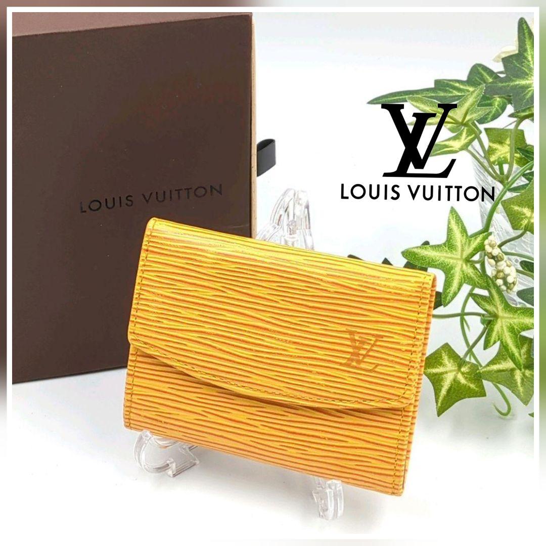 Louis Vuitton 　エピレザー 　名刺入れ　パスケース