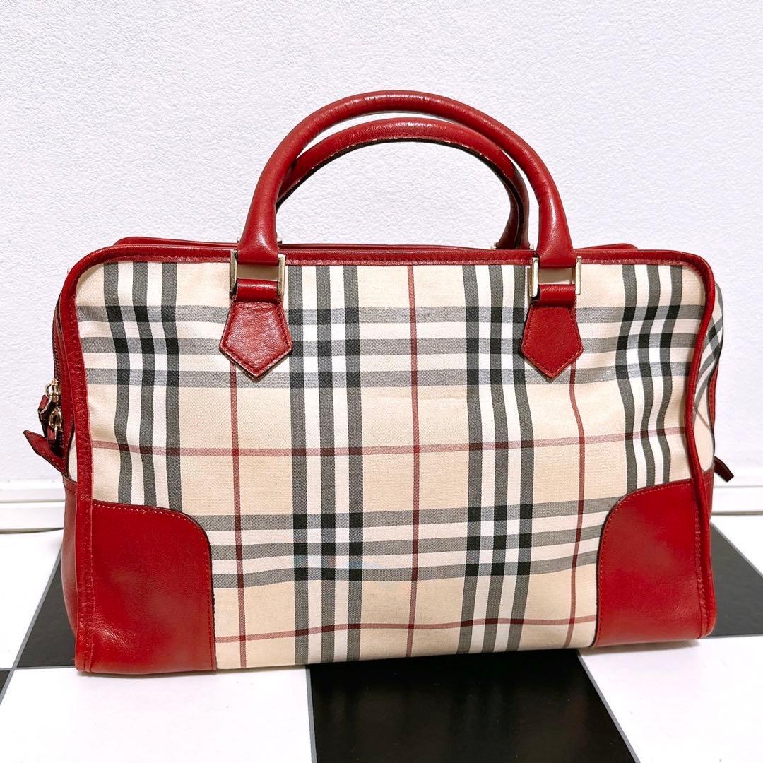 《美品》Burberry Blue Label(バーバリー)ハンドバッグ