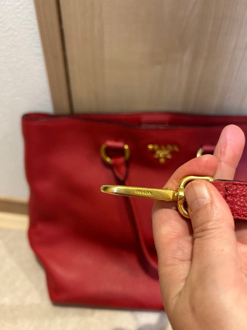 美品❣️プラダバック