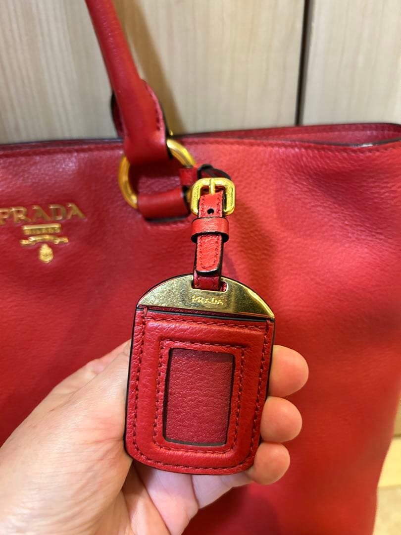 美品❣️プラダバック