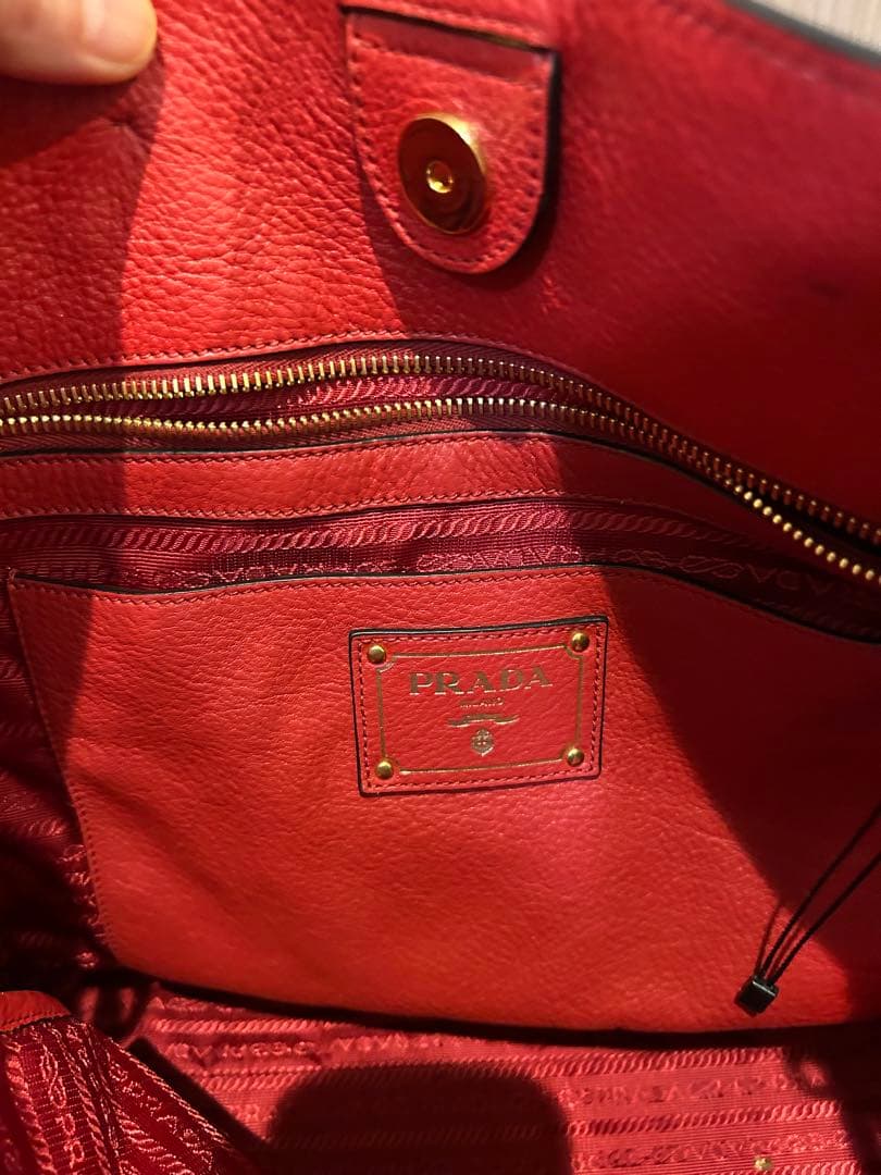 美品❣️プラダバック