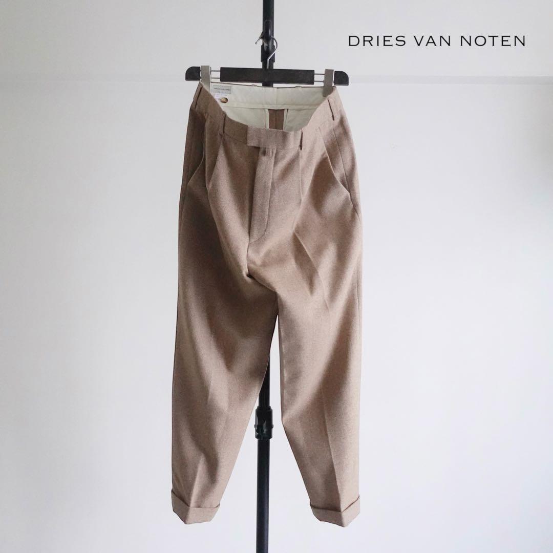1990s Dries Van Noten ウールヘリンボーントラウザーズ
