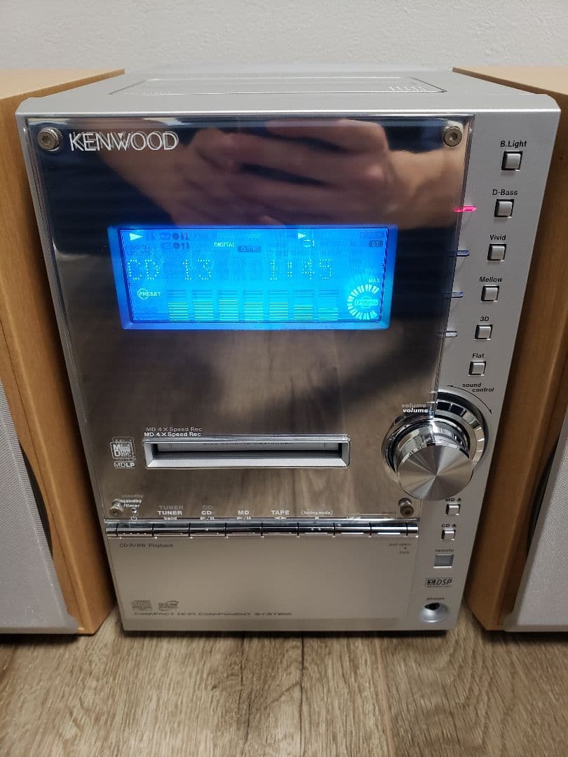 【整備済完動品】KENWOOD RXD-SL3MD MDコンポ 超美品！