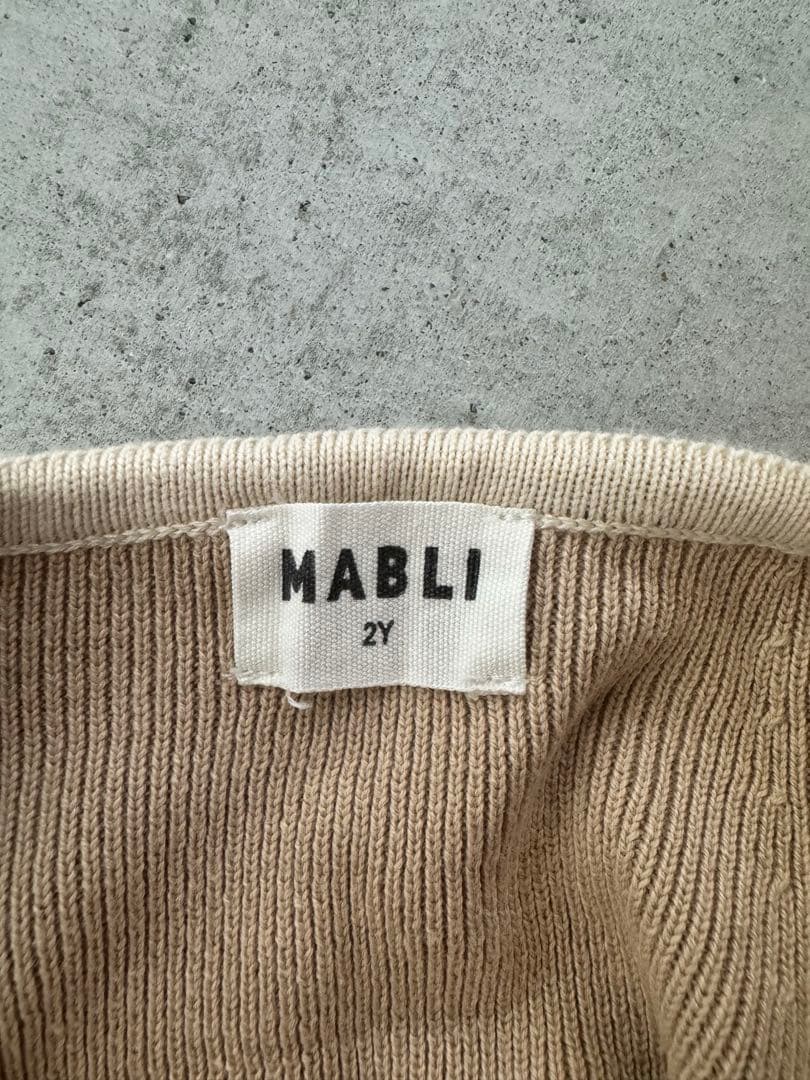 MABLI ロンパース　ボンネット　セット