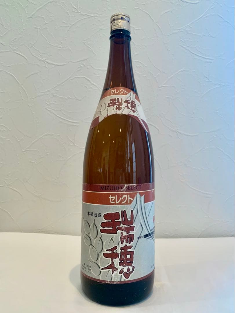 瑞穂酒造「 瑞穂 セレクト 」 30度,1,800ml 35年以上 / 泡盛古酒