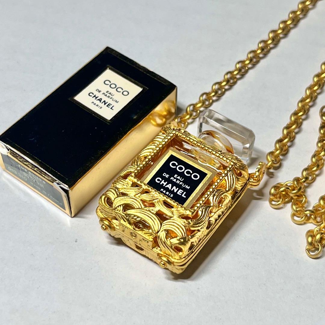 シャネル COCO Eau de Parfum ヴィンテージ ネックレス