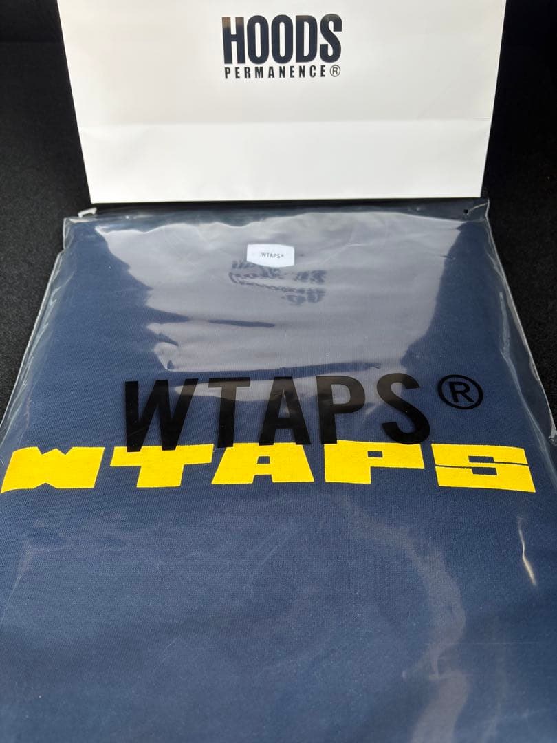 WTAPS Brick Sweater Cotton ネイビー　新品 XLサイズ