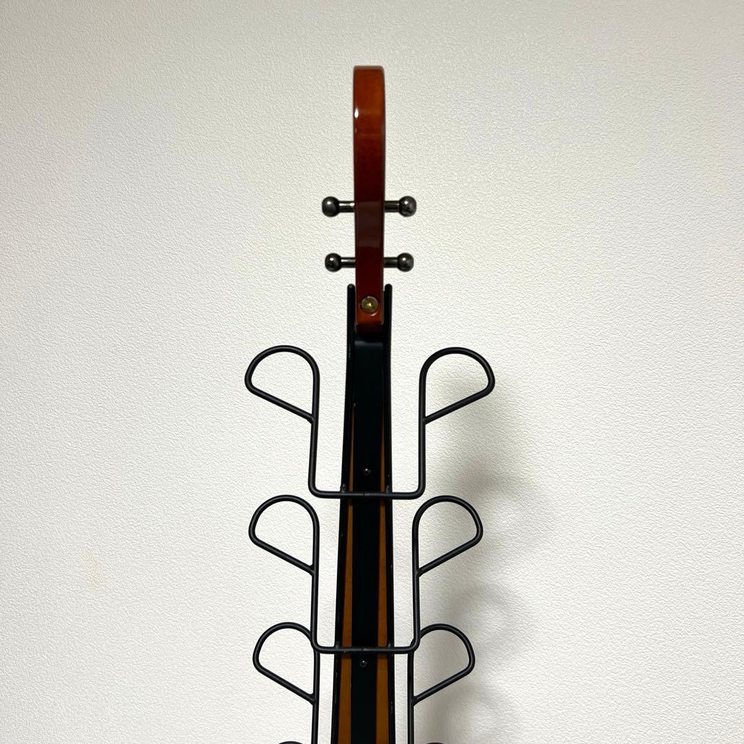 美品　YAMAHA製 ヤマハ　バイオリン型 スリッパラック ホルダー 5足