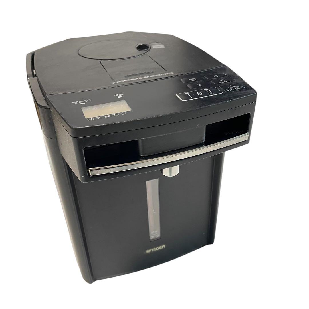 【美品】Tiger 蒸気レス 電気まほうびん 電気ポット PIM-G220K