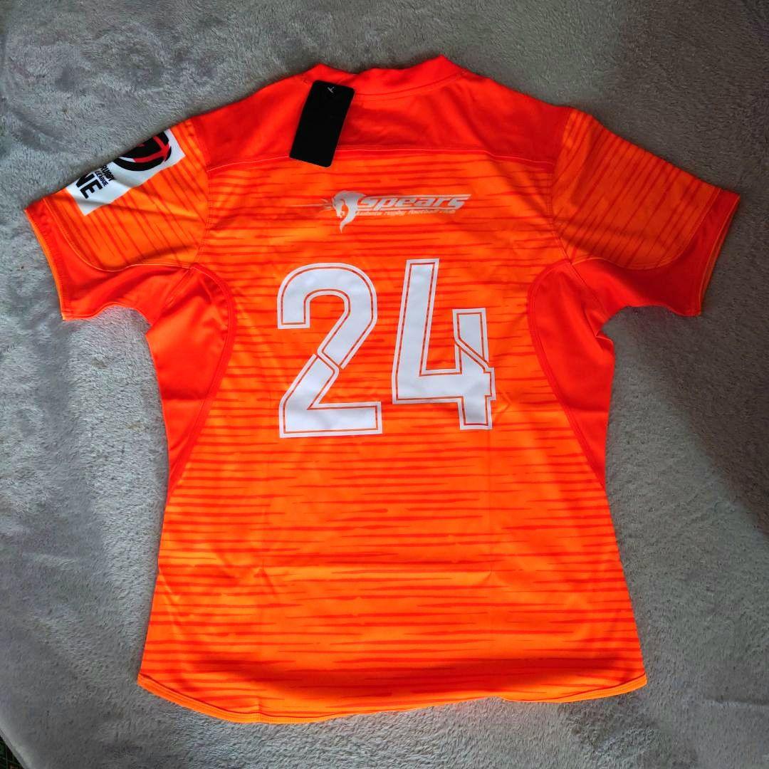 【未使用・タグ付】ラグビー リーグワン クボタスピアーズ レプリカジャージ S