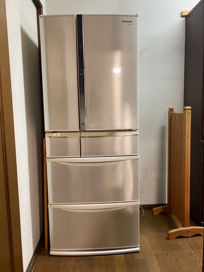 【めぐうみめい】Panasonic フレンチドア大型冷凍冷蔵庫 470L