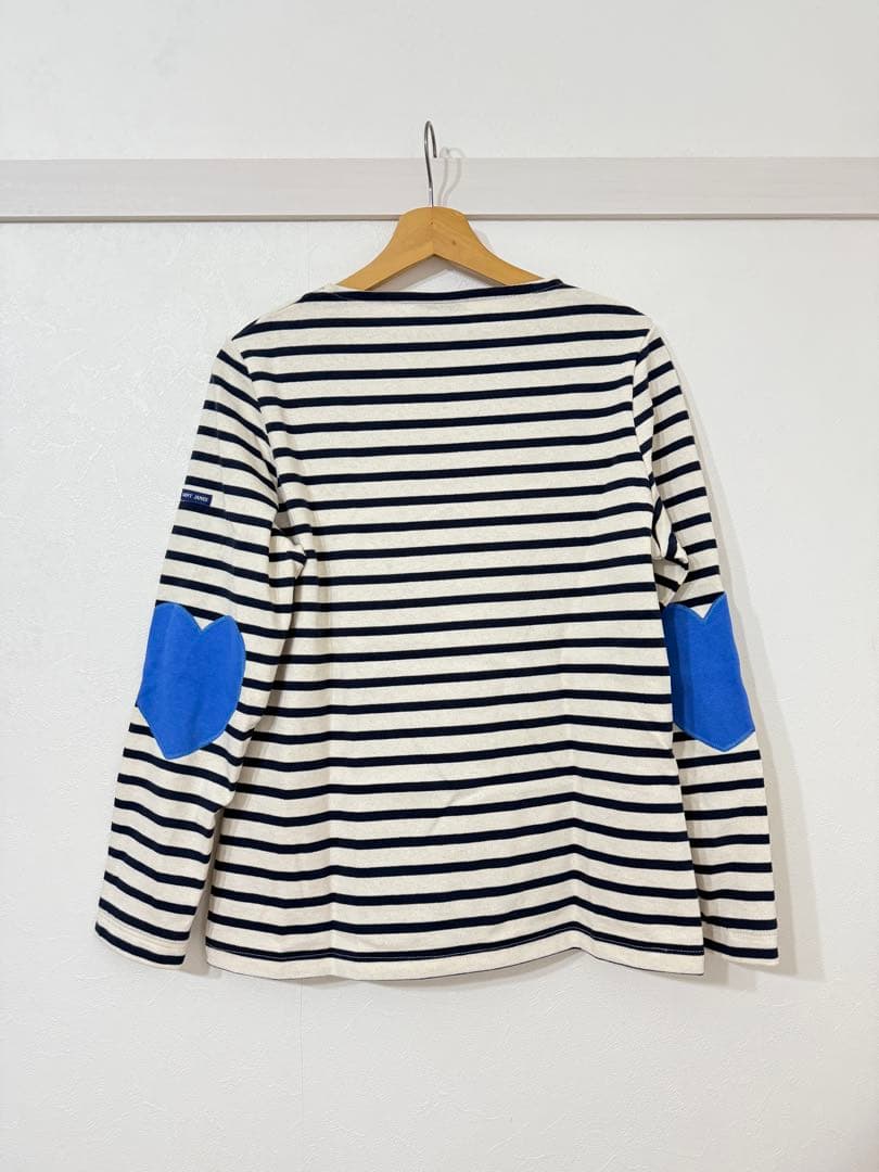 SAINT JAMES ボーダー ハート カットソー