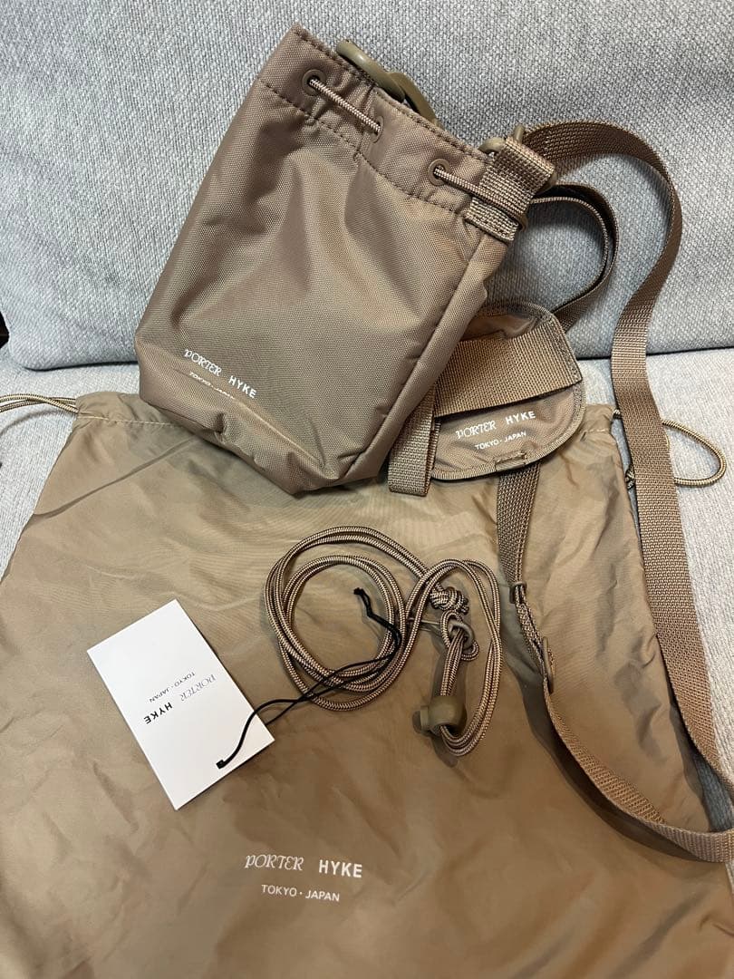 PORTER × HYKE BONSAC MINI & COIN CASE