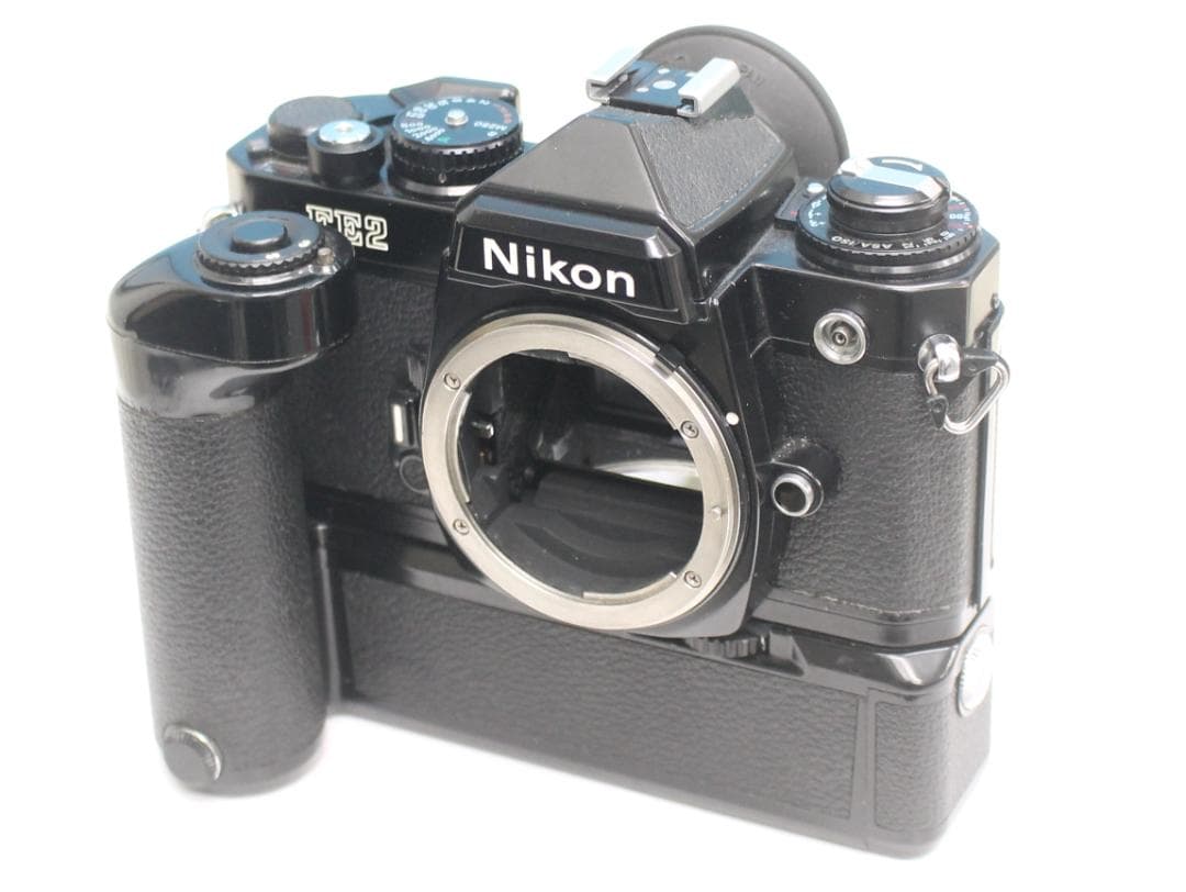 Nikon FE2 + MD-12 動作未確認 ニコン ジャンク
