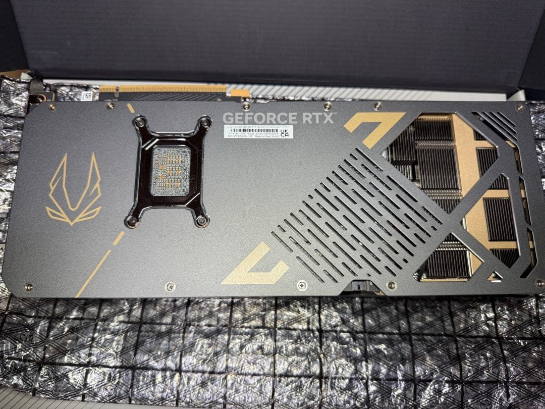 NVIDIA GeForce RTX5080 ZOTAC SOLID OC版