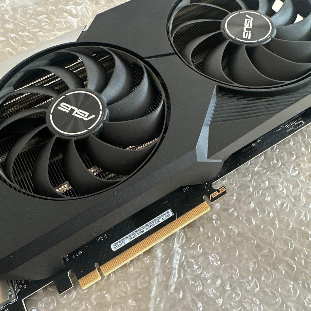 ASUS DUAL-RTX3070-08G 中古品