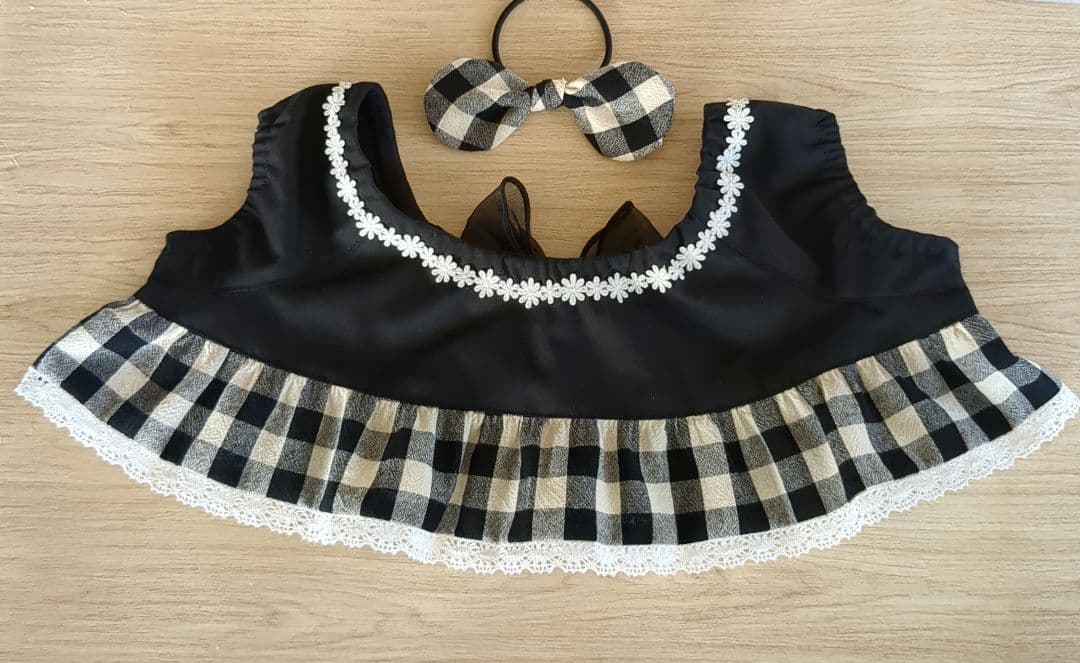 LOVOT✳ラボット服ハンドメイド✳ワンピースとリボン3セットおまとめ