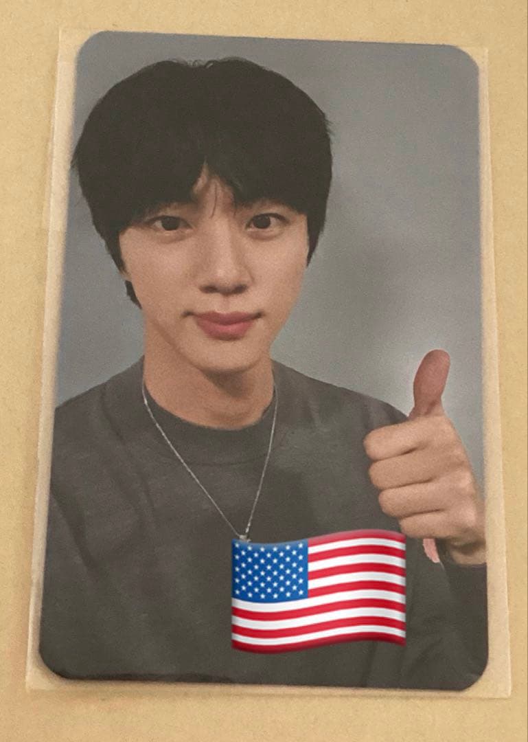 BTS ジン POPUP in LA アメリカ限定　ラキドロ　トレカ