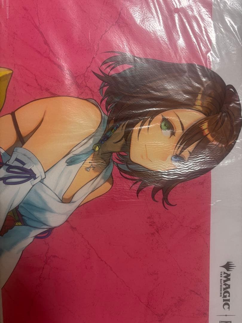 MTG スピラの希望、ユウナ　プレイマット　FF マジックリーグ最多勝景品