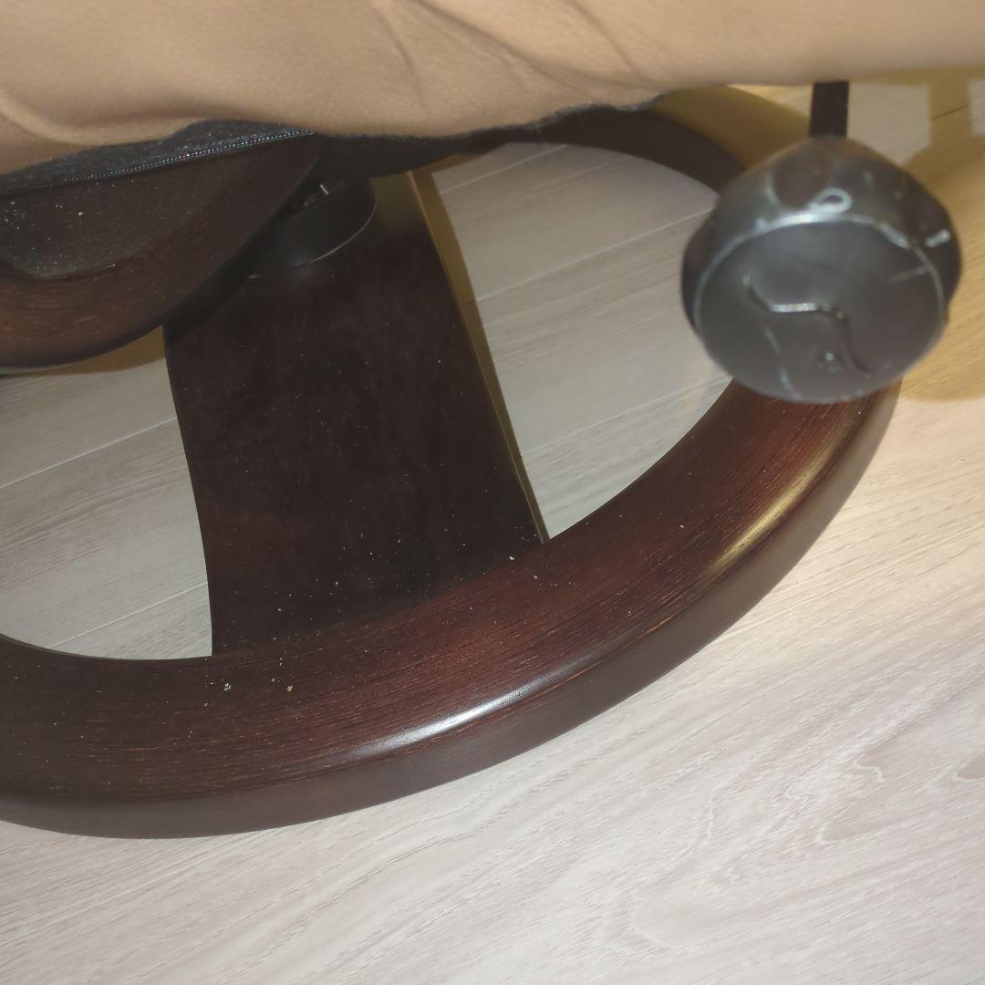 Fjords ブラウン 1人掛けソファ オットマン別売り