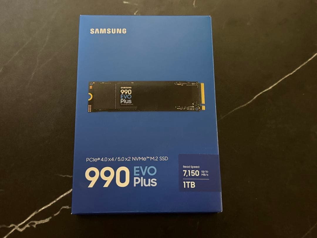 内蔵型SSD Samsung 990 EVO Plus 1TB M.2 SSD