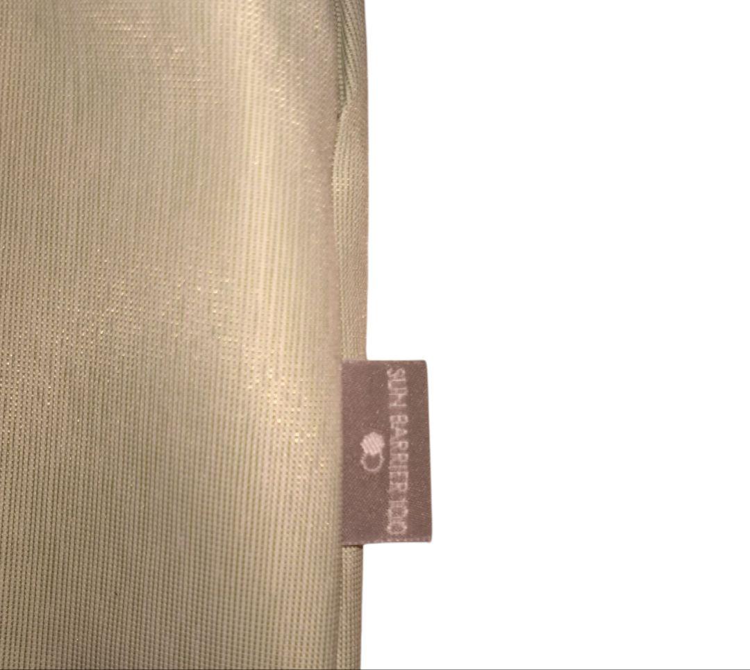 SUN BARRIER100 折りたたみ日傘 ２段折 moku グリーン