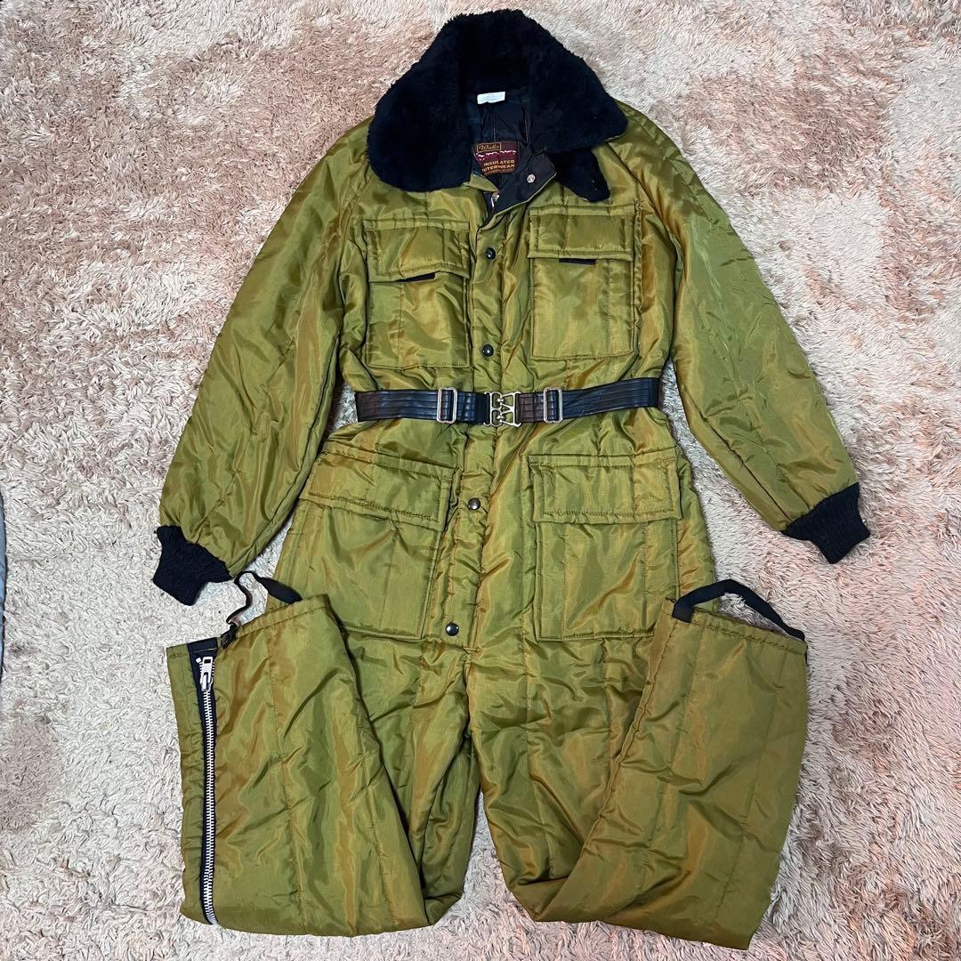 USA製 walls つなぎ　中綿　80's90's 中綿　ナイロン