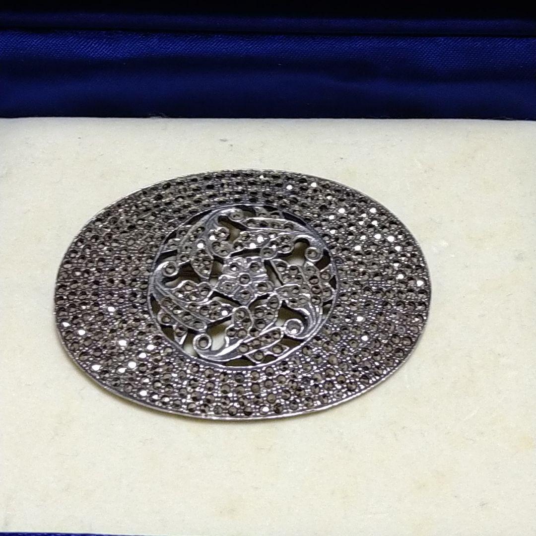 VENDOME AOYAMA 楕円形ブローチシルバー925