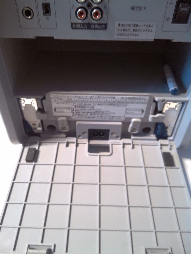 b25 ポータブルアンプ PE-W50 Victor ビクター グレー