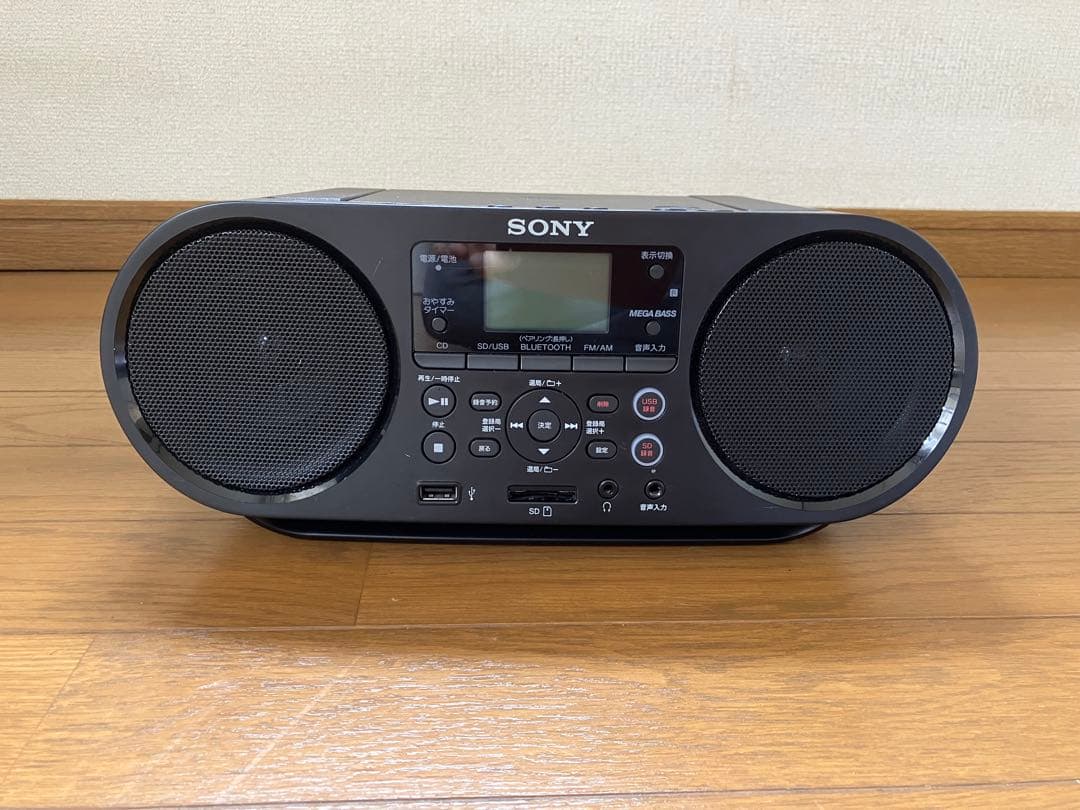 SONY ZS-RS81BT CD ラジオ Bluetooth 22年製