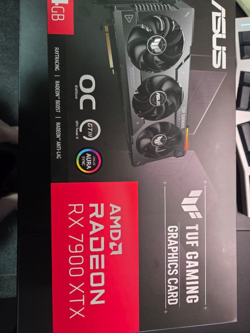 グラフィックボード・グラボ・ビデオカード ASUS TUF Gaming Radeon RX 7900 XTX 16GB