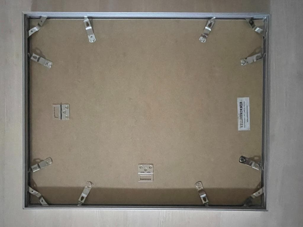 【限定】イエローコーナー アート写真 アンティ・ヴィータラ 海 50x40 額装