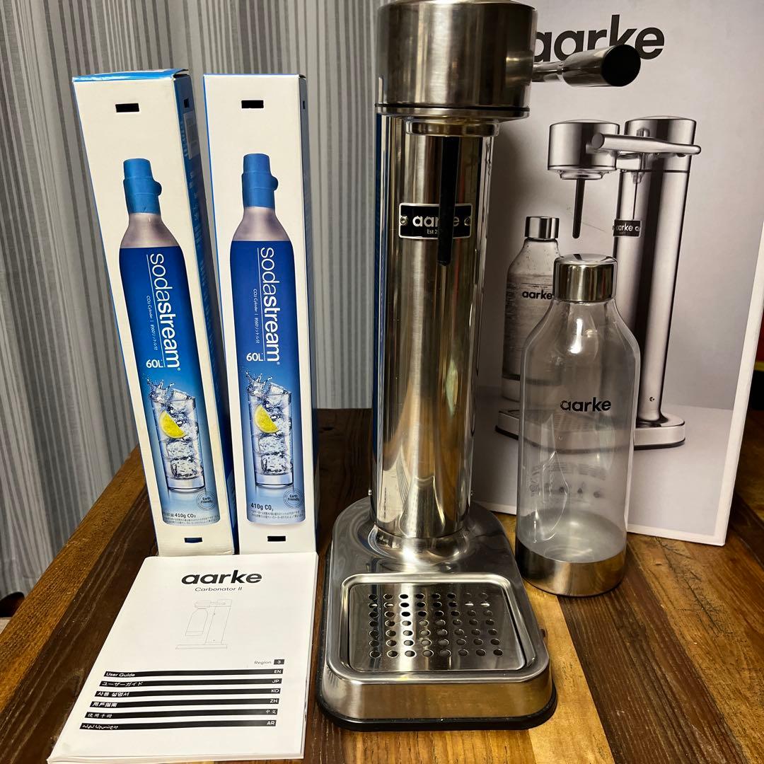 aarke 炭酸水メーカー carbonatorⅡ ステンレス