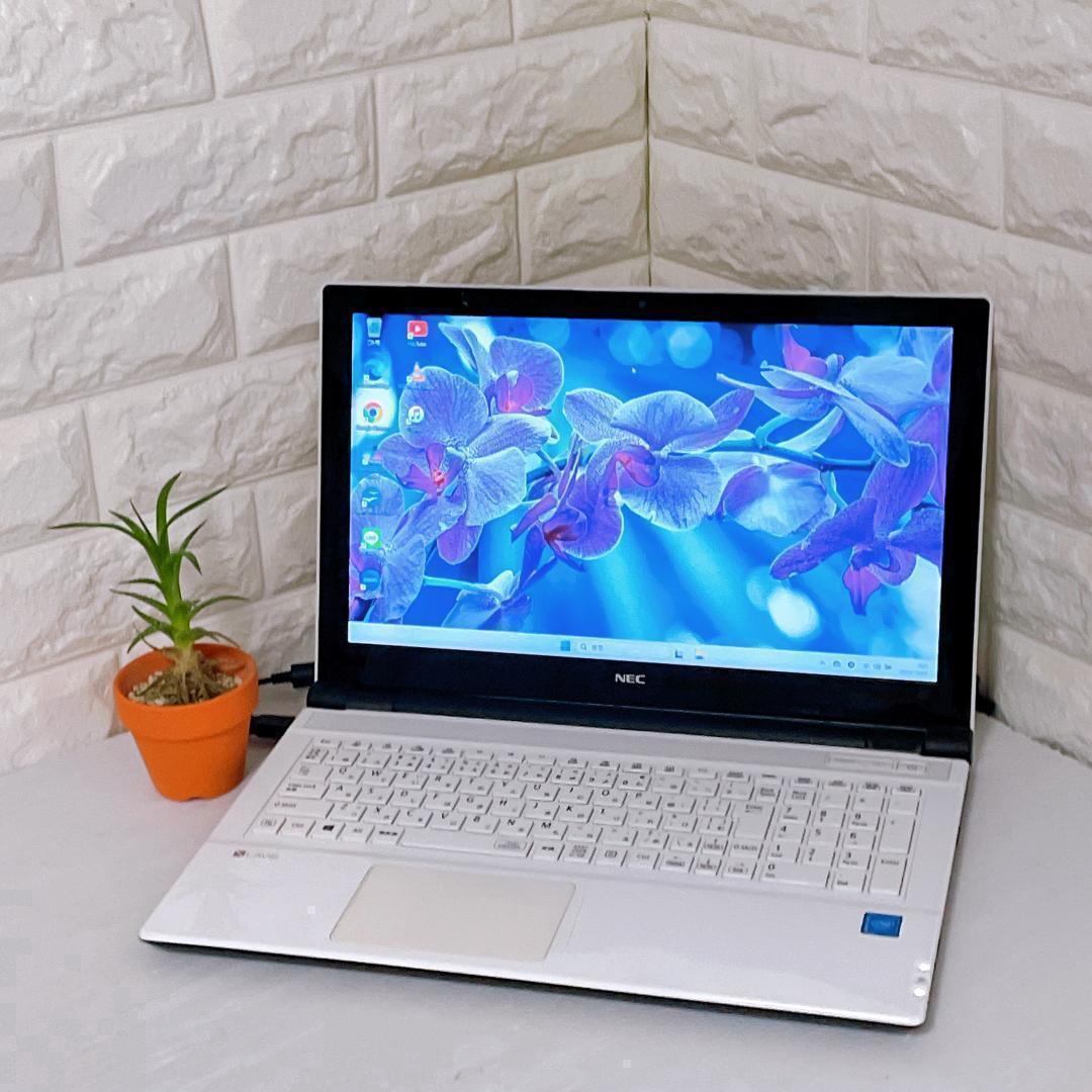 ノートパソコン Windows11 SSD NEC カメラ付き ノートPC