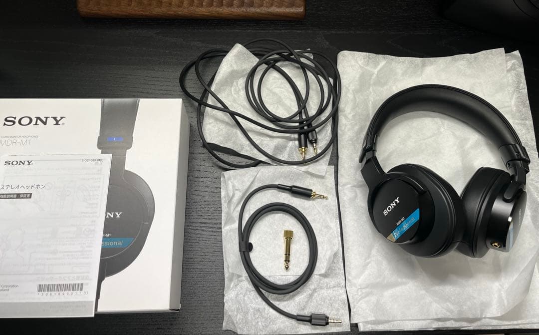 SONY MDR-M1 ステレオヘッドフォン