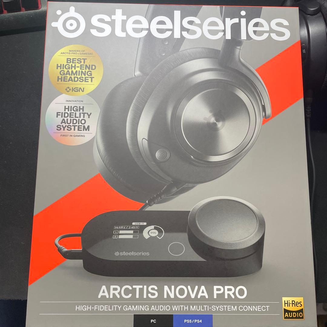 ヘッドホン Arctis nova pro