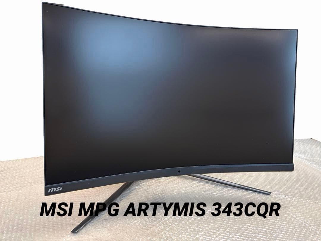 MSI MPG ARTYMIS 343CQR 34インチウルトラワイドモニター