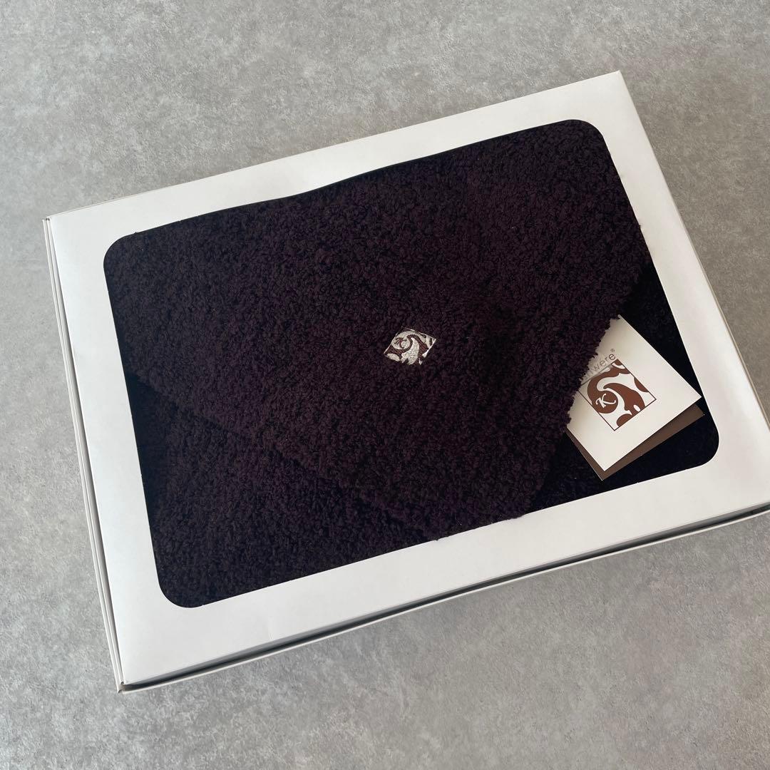 新品未使用 kashwere ブランケット チョコレート ブラウン