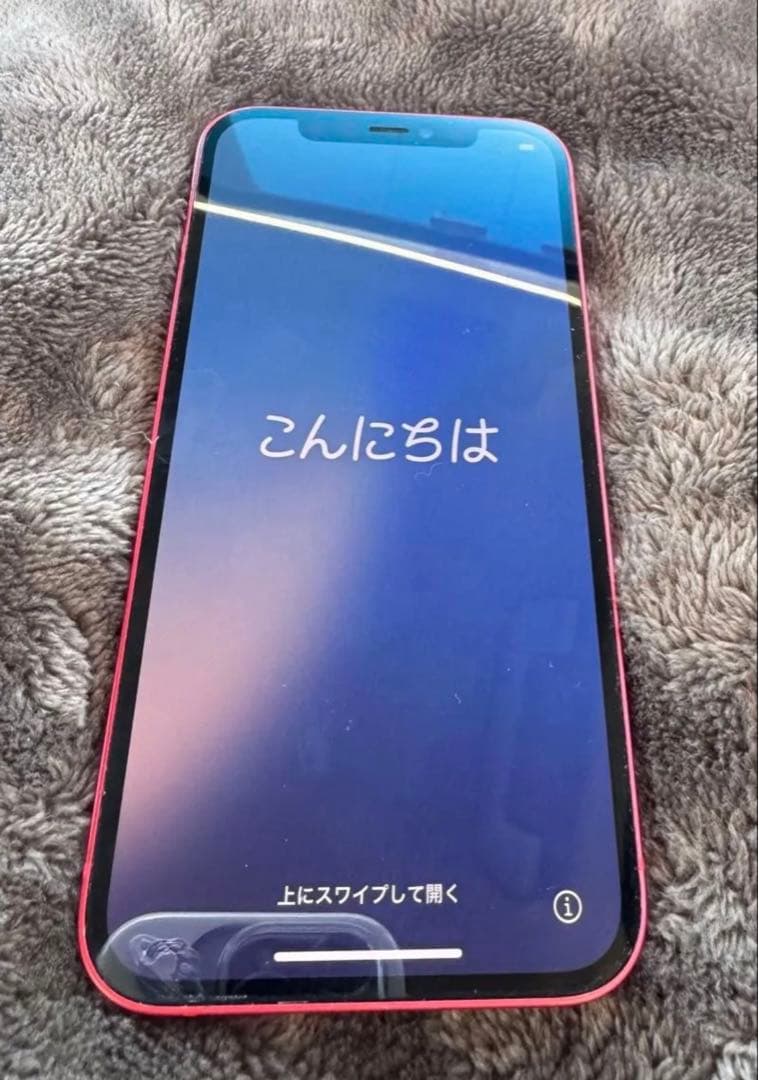 iPhone12 128GB SIMフリー Product RED 値下げ不可