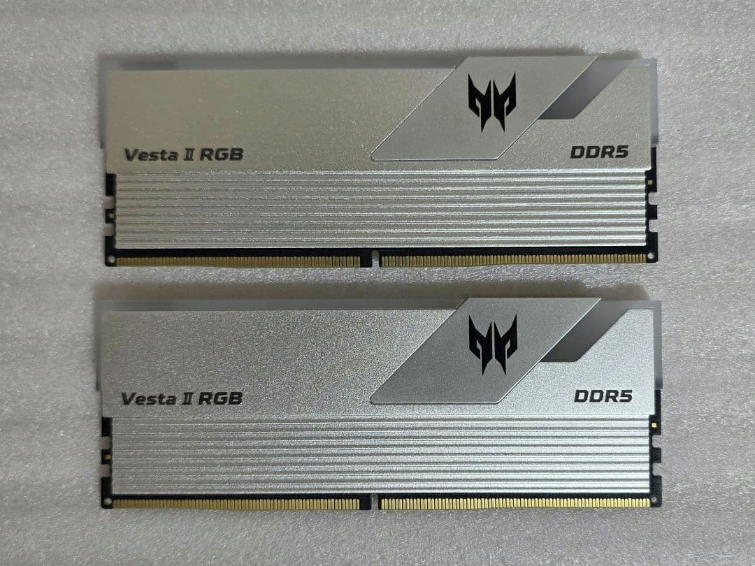 Acer DDR5 6000MHz (16GB×2枚) RGB