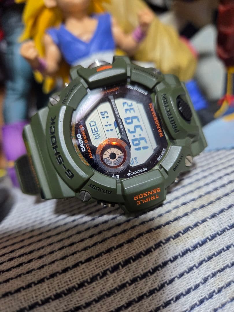 G-SHOCK レンジマン。迷彩限定メイインカモフラージュです。
