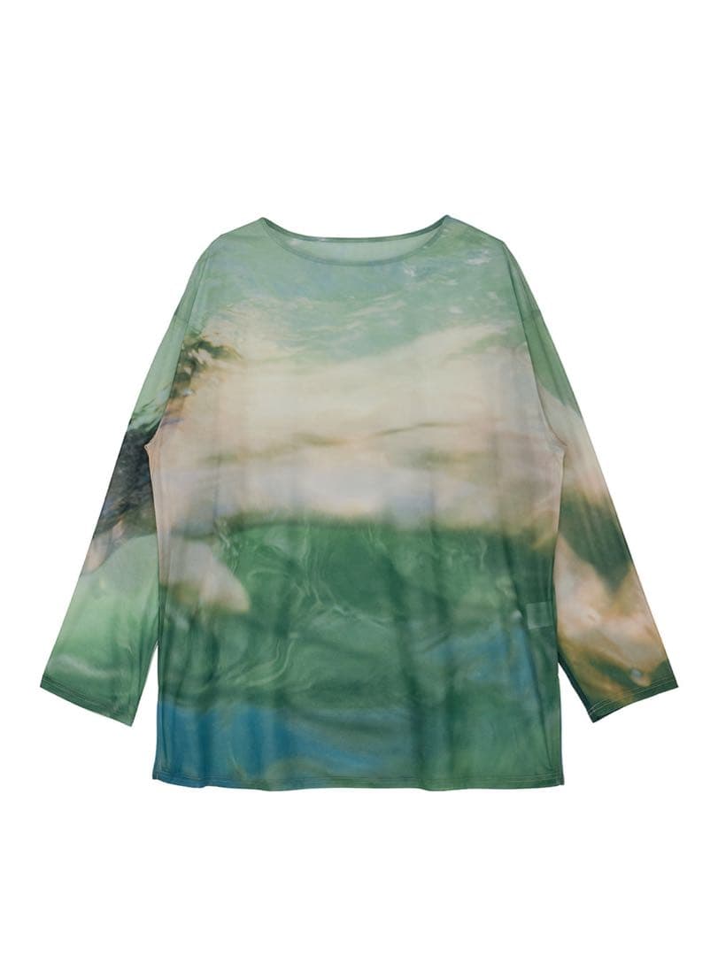 Silvia Conde Oliván×Ameri SHEER TOP