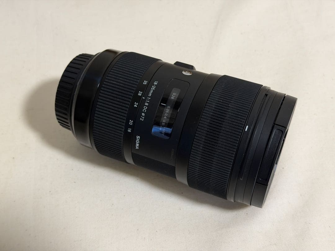 SIGMA A 18-35mm F1.8 DC キャノンEF