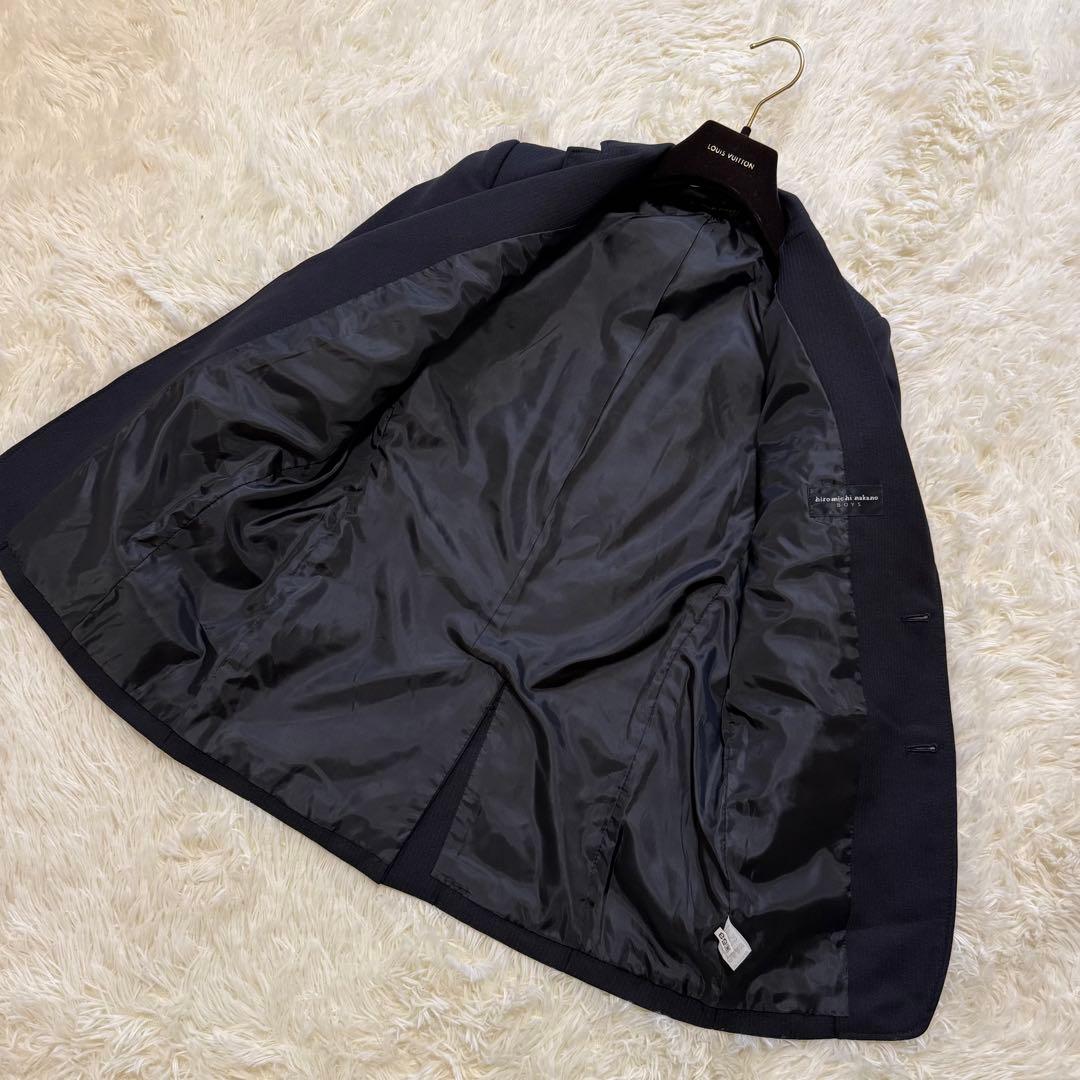 ヒロミチナカノ★男の子スーツ160㎝ 卒業式 入学式　フォーマル　6点　ブラック