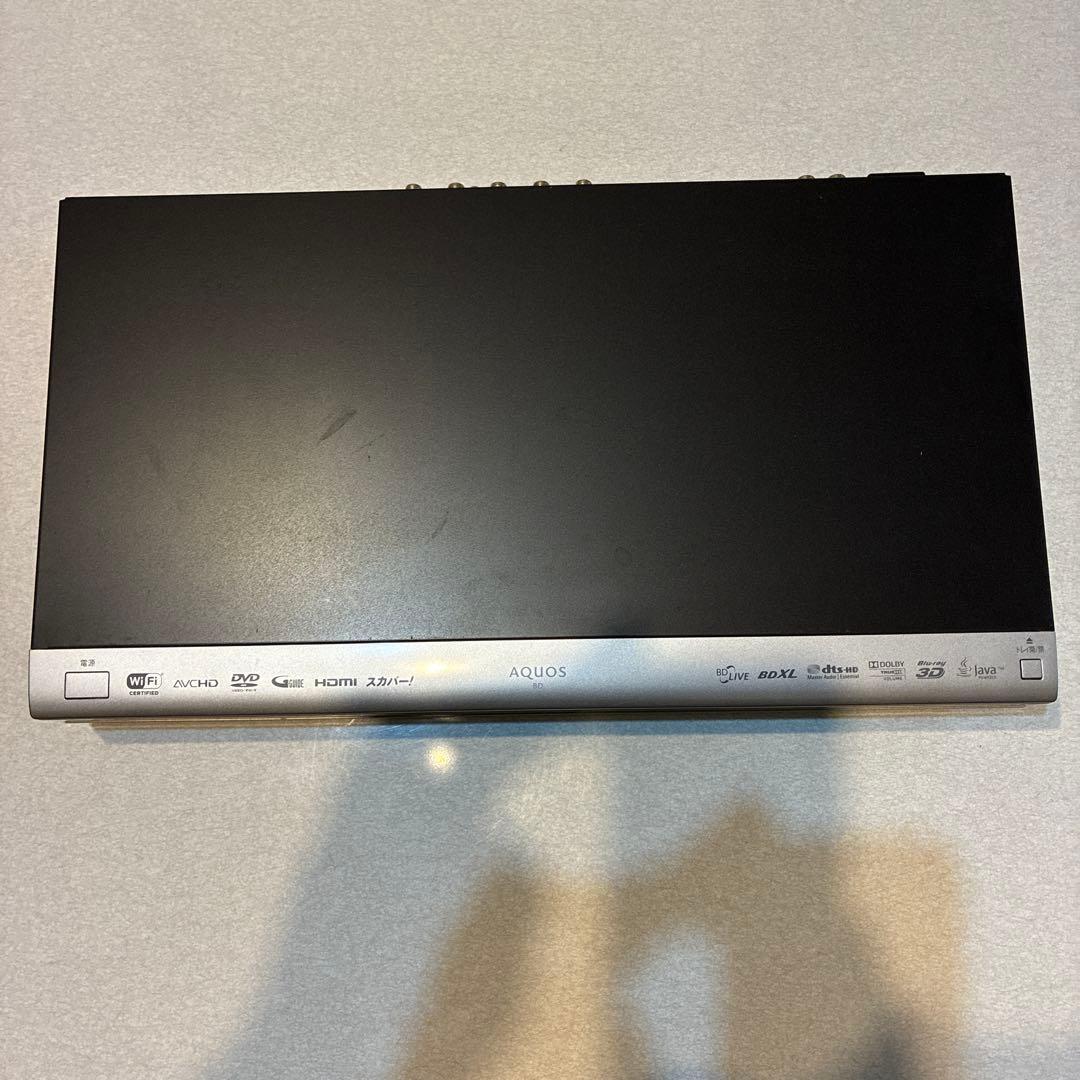 シャープ　ブルーレイレコーダー　ＢＤ－ＳＰ１０００　スカパーチューナー内蔵