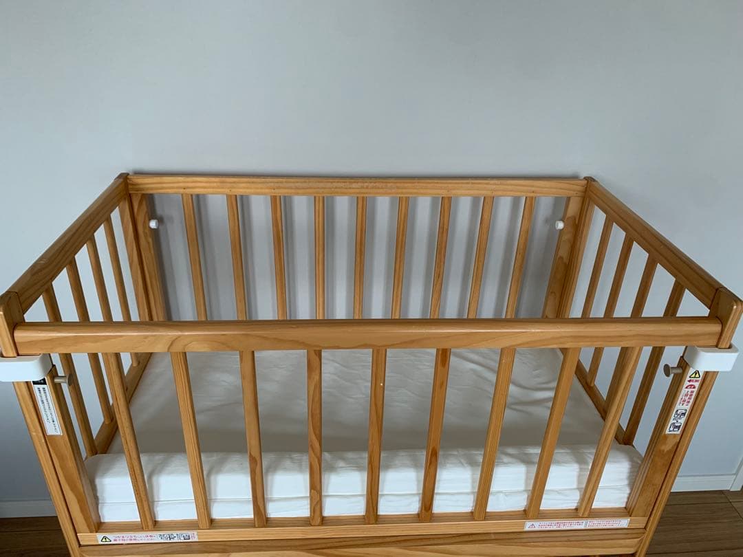 そいねーる＋ロング　ベビーベッド マットレス付 yamatoya（大和屋））