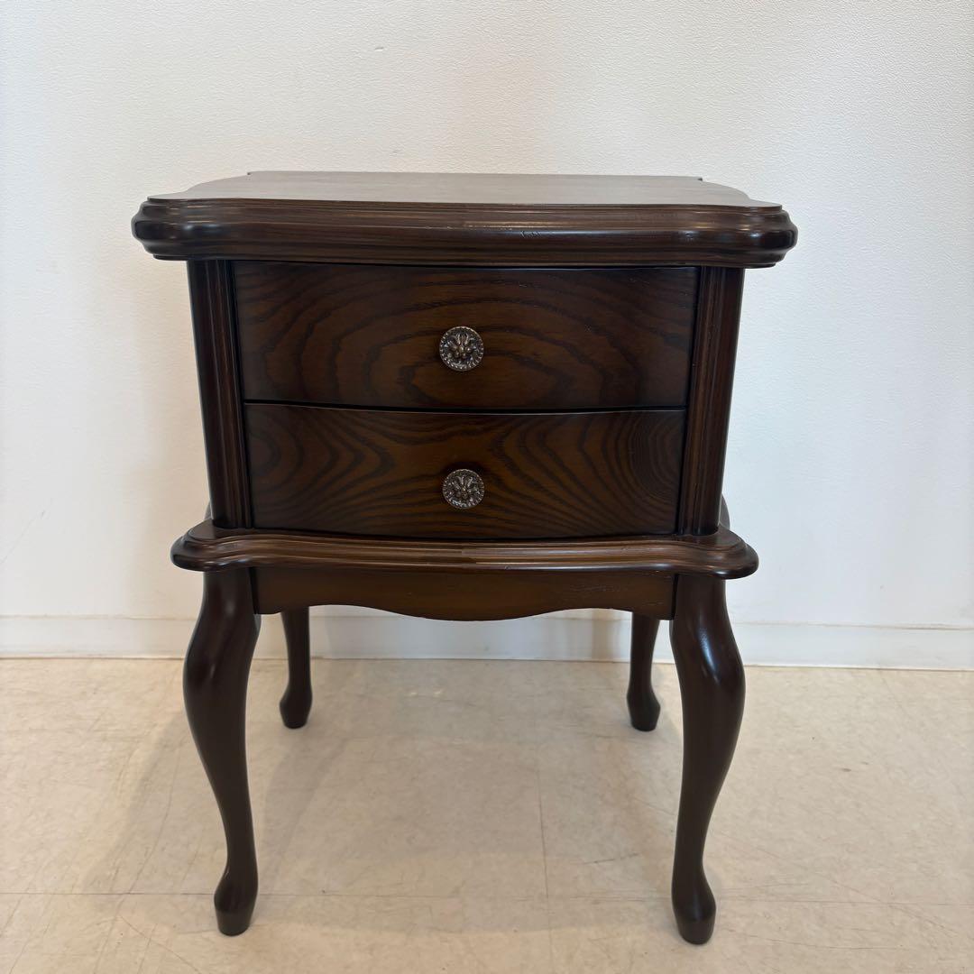 コンソールテーブル デスク キャビネット　猫脚　チェスト