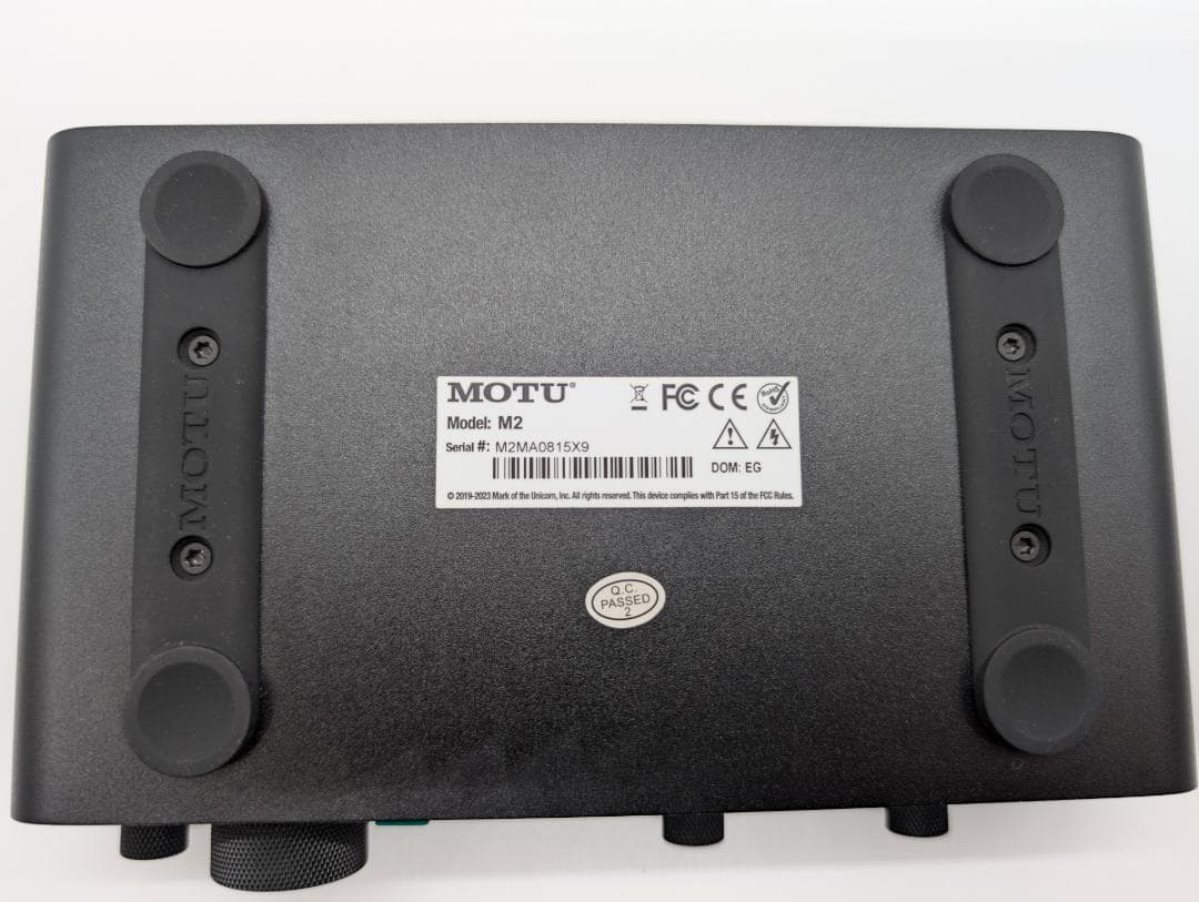 MOTU M2 USBオーディオインターフェース 国内正規品 USB-DAC