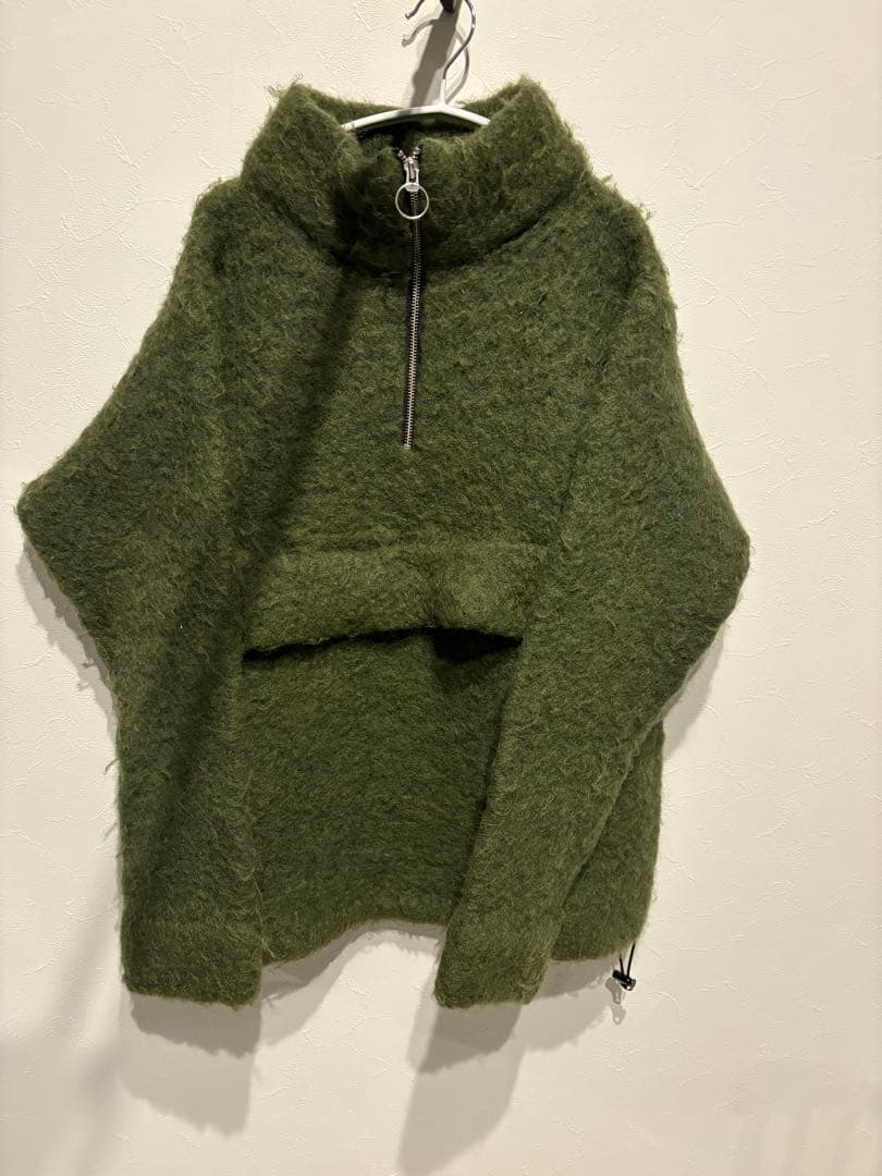 KAPITAL モヘア ハーフジップ アノラックジャケット